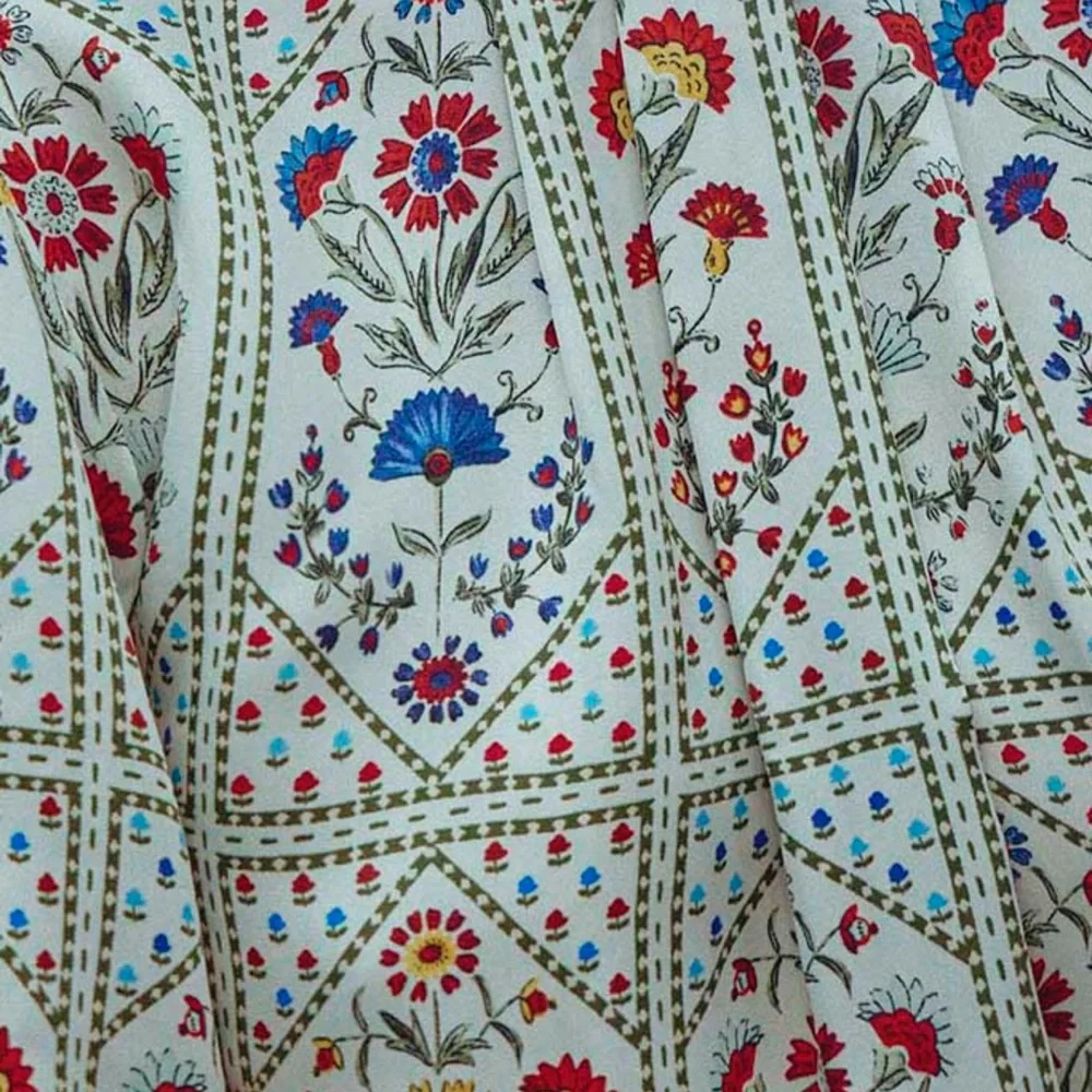 Hunter Bell Crosby Dress Cream Trellis XL NWT rare Originally $550 - Picture 5 of 5